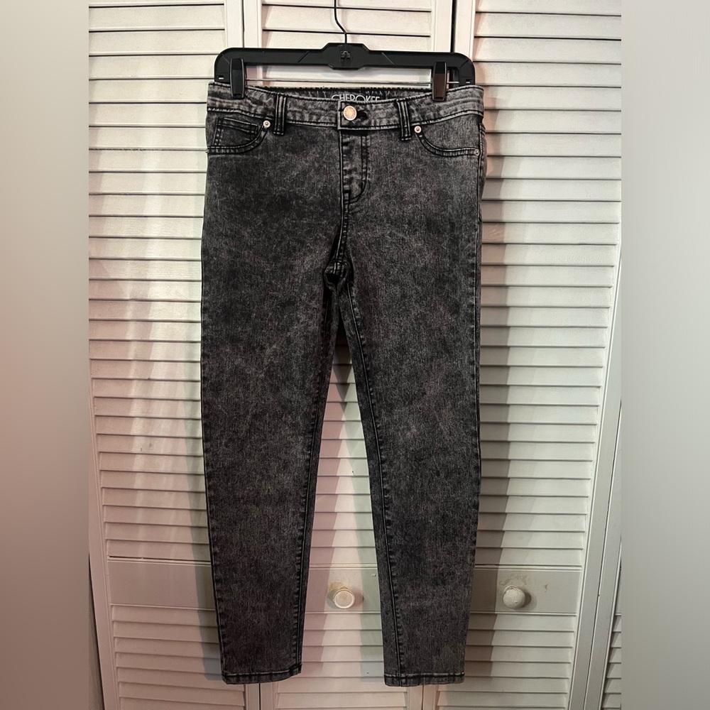 🍾🍾🎉New Year Clearance🎉🍾🍾 Cherokee Black Acid Wash Jeggings
